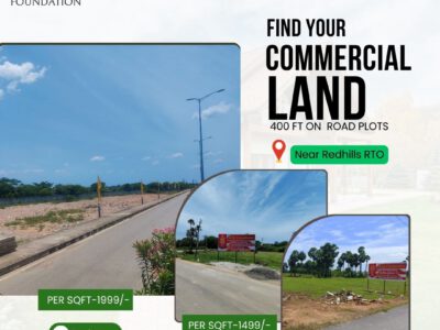 king foundation land for sale in redhills