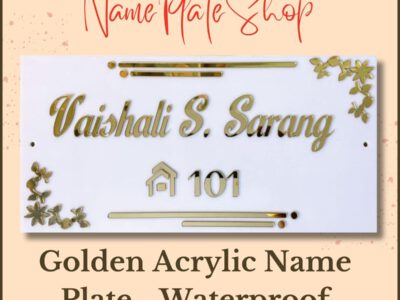 Get Your Customized Acrylic Nameplates At Affordable prices