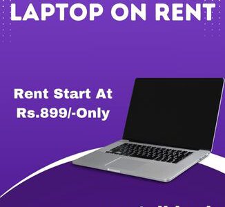 Laptop On Rent Starts At Rs.899/- Only In Mumbai.