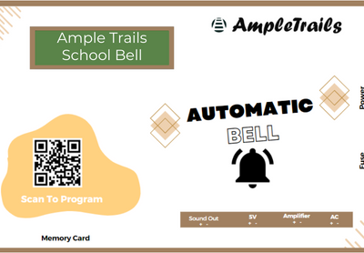 Automatic School Bell - Ample Trails