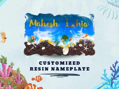 Buy Personalized Resin Coated Nameplate For Your Home