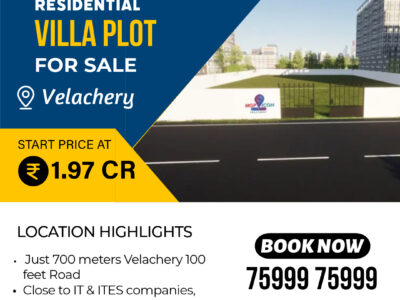 Residential Villa Plot for Sale in Velachery - MGP Icon